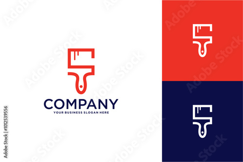 logo design s with paint or home repair