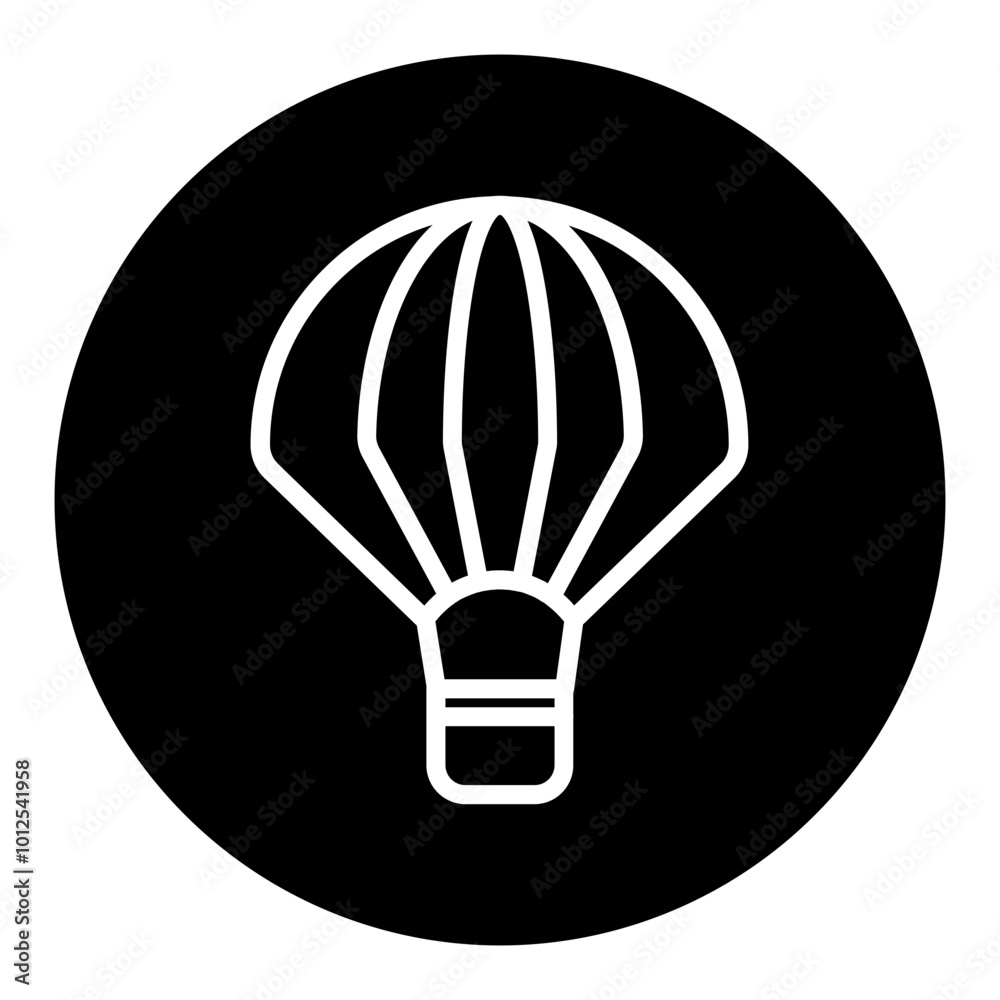 Obraz premium Air Balloon Vector Icons