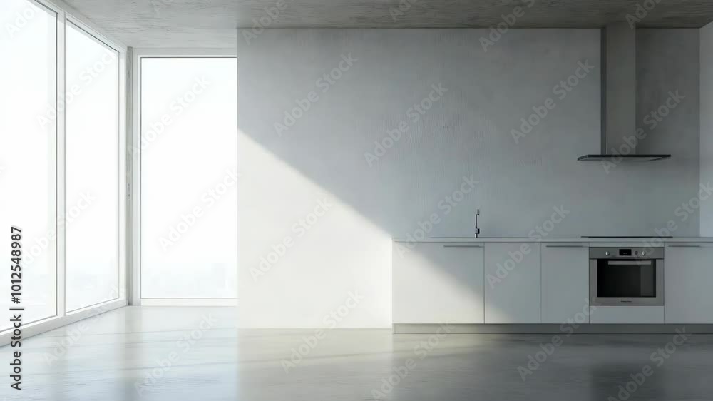 Modern Kitchen Room with Sleek Design Modern Kitchen Room with Sleek Design