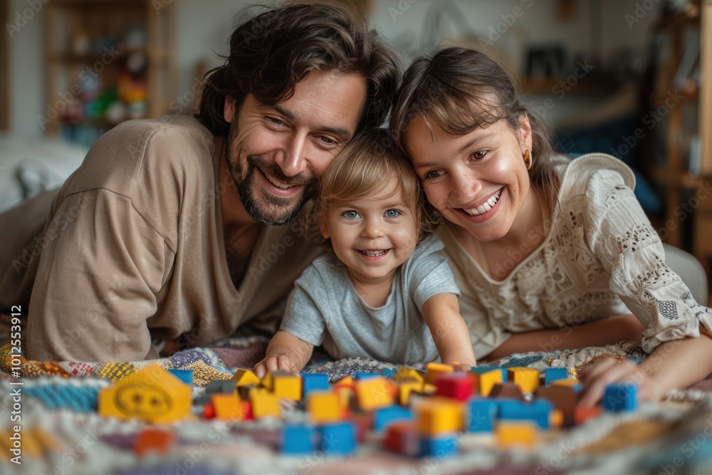 Joyful Family Bonding at Home: Playing and Enjoying Quality Time Together Joyful Family Bonding at Home: Playing and Enjoying Quality Time Together