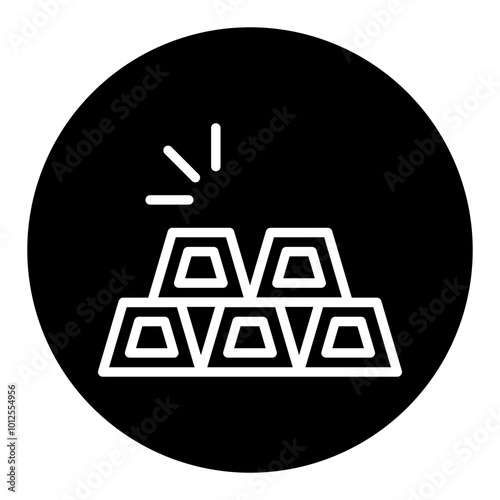 Ingots Vector Icons