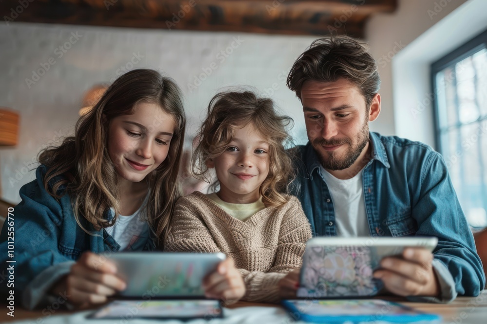 Tech-Savvy Family: Embracing Online Education with Digital Devices at Home Tech-Savvy Family: Embracing Online Education with Digital Devices at Home