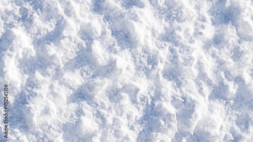 Close Up Of Fresh Snow