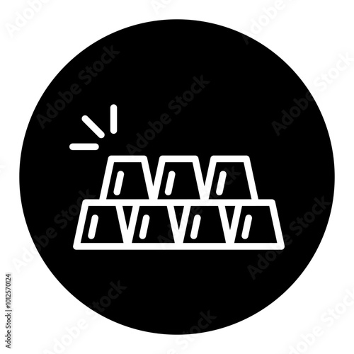 Ingots Vector Icons