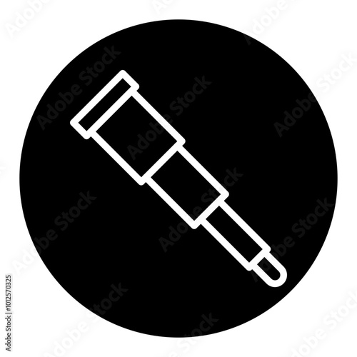 Spyglass Vector Icons