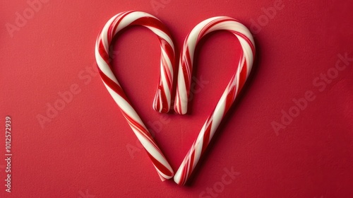 Candy Cane Heart