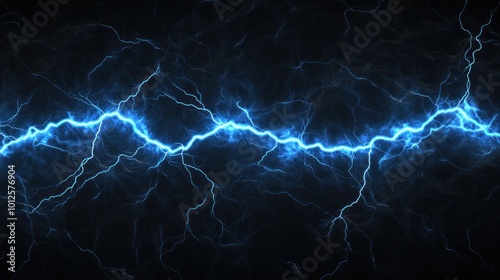 Blue Lightning Strike