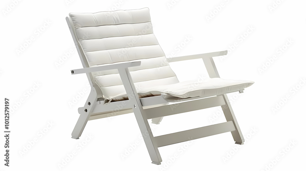 An isolated leather sofa with cushions on a white background, suitable for comfortable seating in a modern home An isolated leather sofa with cushions on a white background, suitable for comfortable seating in a modern home