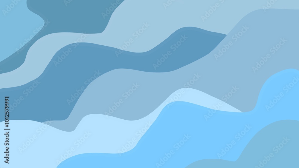 Abstract background with blue waves pattern. Abstract background with blue waves pattern.