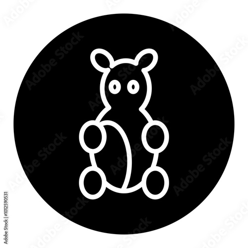 Gummy Bear Vector Icons