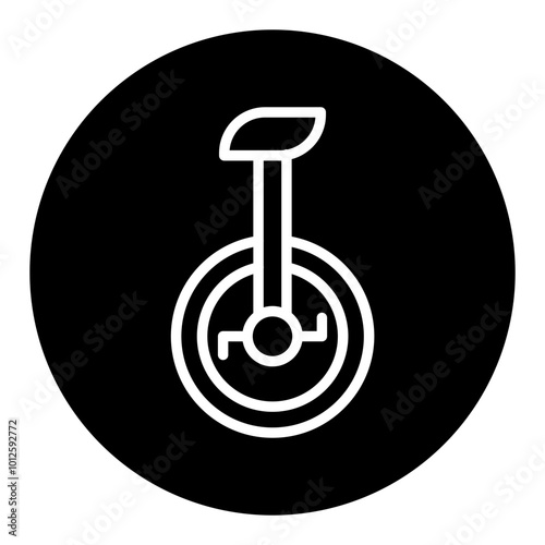 Monocycle Vector Icons