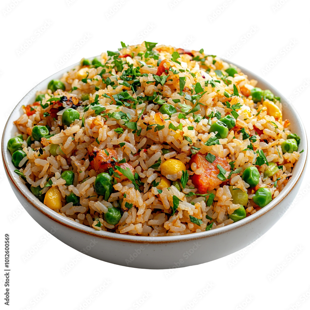 rice with vegetables rice with vegetables