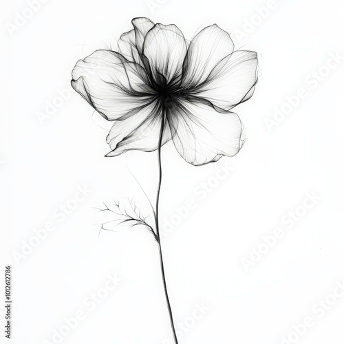 flower, nature, floral, vector, rose, flowers, spring, tulip, plant, leaf, blossom, summer, illustration, drawing, design, poppy, beauty, pattern, decoration, bud, art, sketch, color, red, card