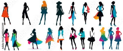 A set of Fashion woman