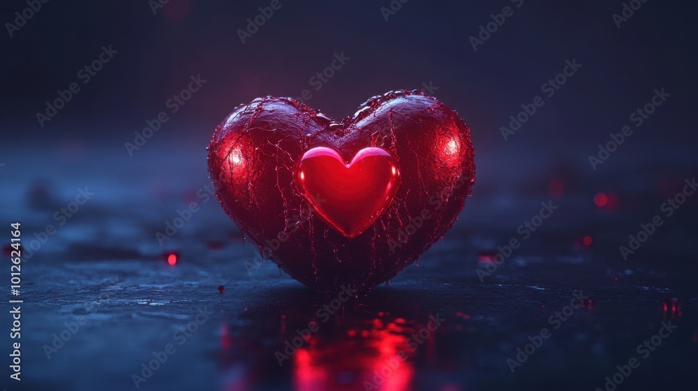 Heart MRI Scan Illustrating Coronary Blockage Issue Heart MRI Scan Illustrating Coronary Blockage Issue