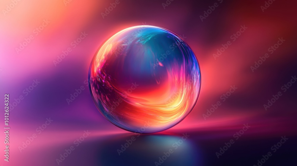 Ethereal orb with an iridescent glow, featuring a subtle and shifting light effect. Ideal for mystical and fantastical backgrounds and designs Ethereal orb with an iridescent glow, featuring a subtle and shifting light effect. Ideal for mystical and fantastical backgrounds and designs