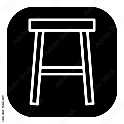 Stool Vector Icons