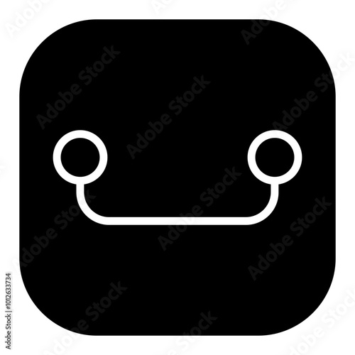 Towel Hanger Vector Icons