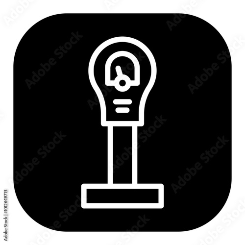 Parking Meter Vector Icons