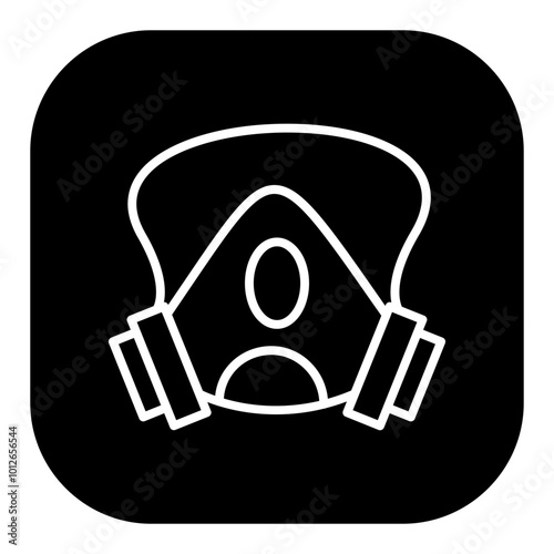 Gas Mask Vector Icons