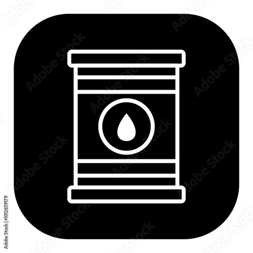 Oil Barrell Vector Icons