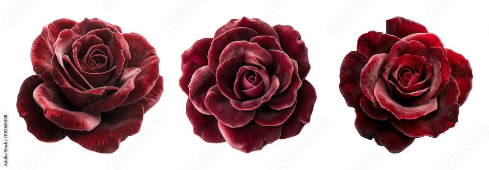 Naklejka premium Elegant Red Roses Arrangement For Floral Design