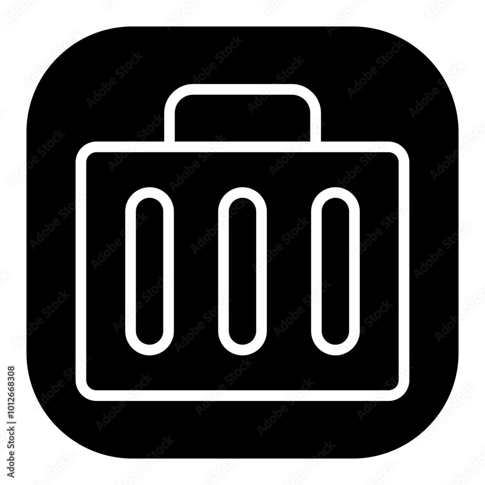 Suitcase Vector Icons