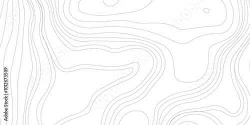 Topographic map background. Geographic line map with elevation assignments. Map line of topography. Vector abstract topographic map concept with space for your copy.