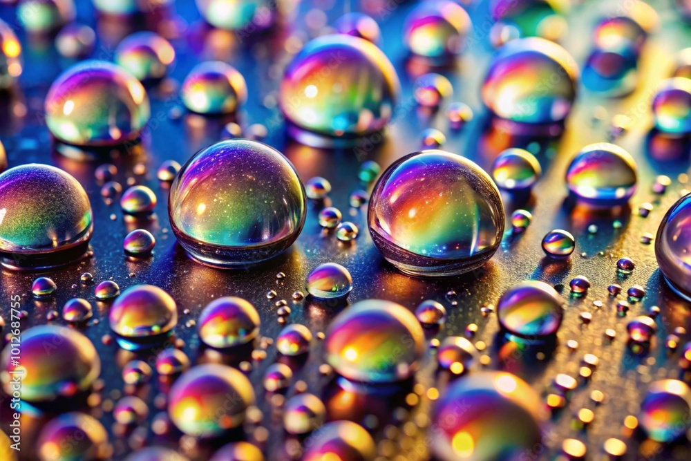 Naklejka premium 3D Modern Liquid Color Background