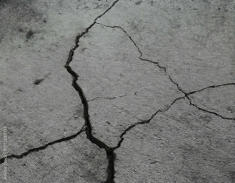 Obraz premium cracked soil background