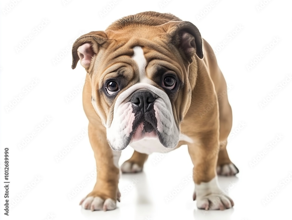 French bulldog puppy isolated on white background French bulldog puppy isolated on white background
