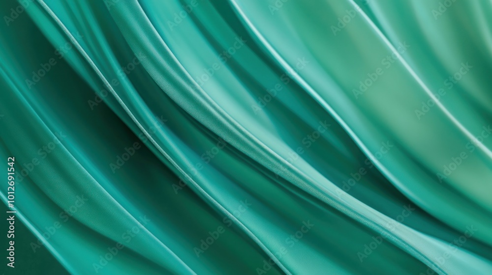 Abstract Green Fabric Texture Abstract Green Fabric Texture