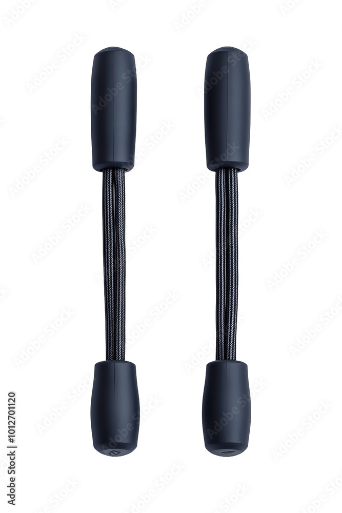 Jump rope with lightweight ergonomic handles and a durable tangle free wire Jump rope with lightweight ergonomic handles and a durable tangle free wire
