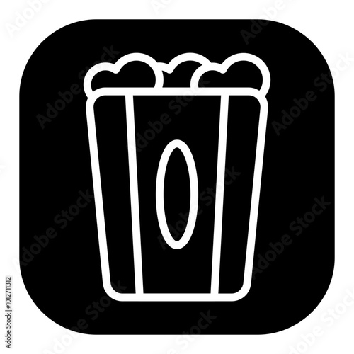 Popcorn Vector Icons