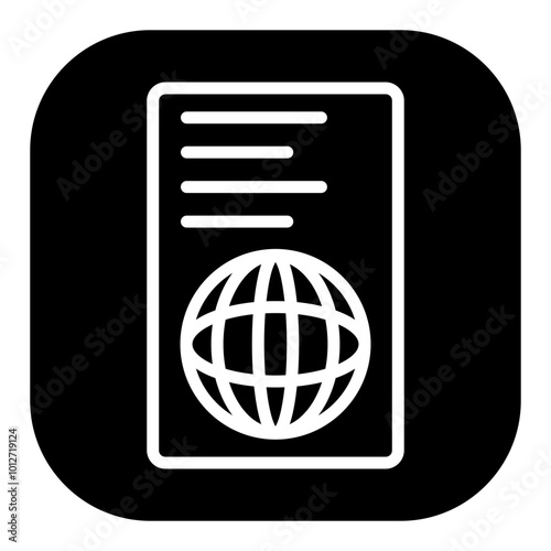 Passport Vector Icons