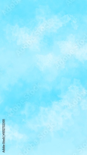 aesthetic soft blue color wallpaper background illustration