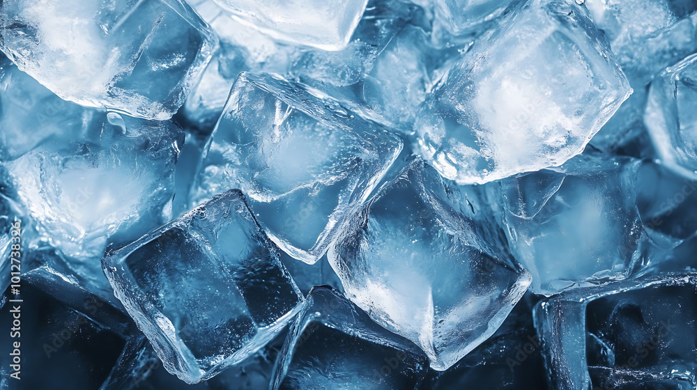 Ice Cubes Background Ice Cubes Background