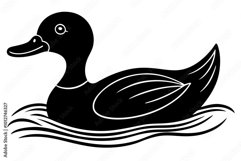Funny Vector Illustration of a Duck Enjoying a Splashy Swim with a Comical Expression
Funny Vector Illustration of a Duck Enjoying a Splashy Swim with a Comical Expression