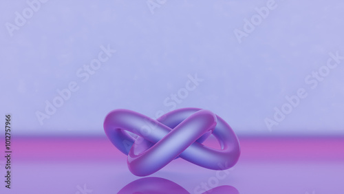 a purple object on a purple surface