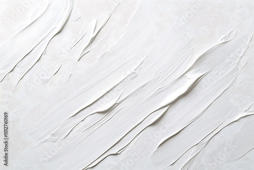 Wallpaper Mural Abstract paintings of white colors, embossed decoration Torontodigital.ca