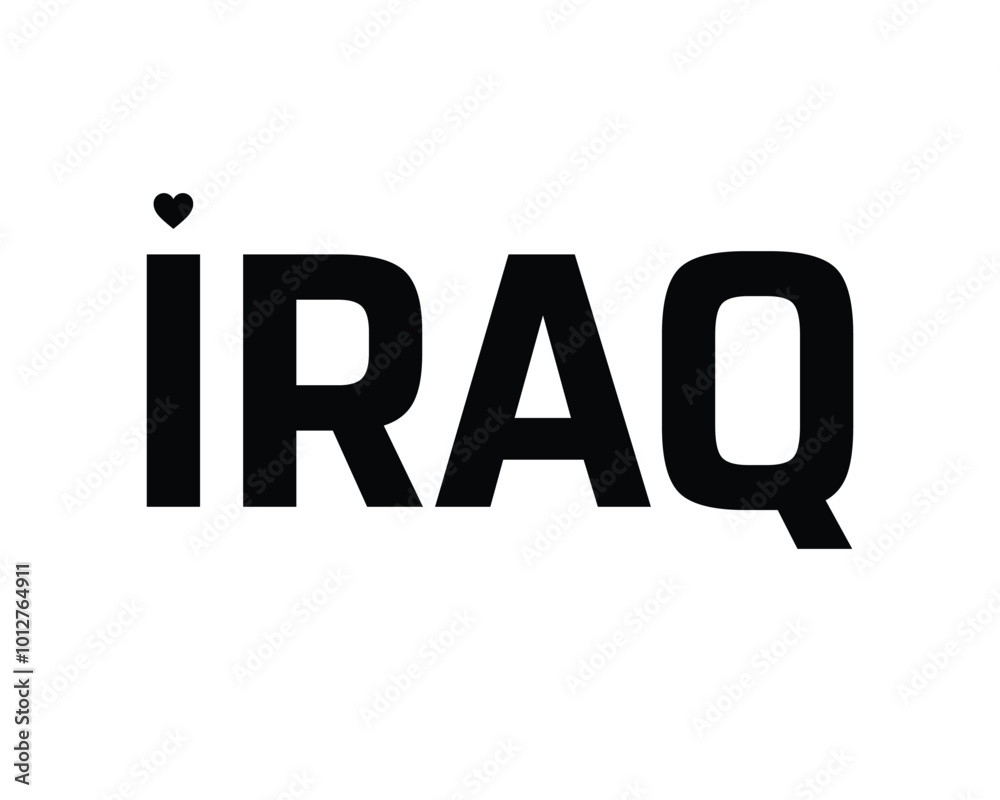 I love Iraq, Typographic design of I love IRAQ with a national flag and heart on white background, Vector design of I love IRAQ, Independence Day of IRAQ, IRAQ Typographic Design I love Iraq, Typographic design of I love IRAQ with a national flag and heart on white background, Vector design of I love IRAQ, Independence Day of IRAQ, IRAQ Typographic Design