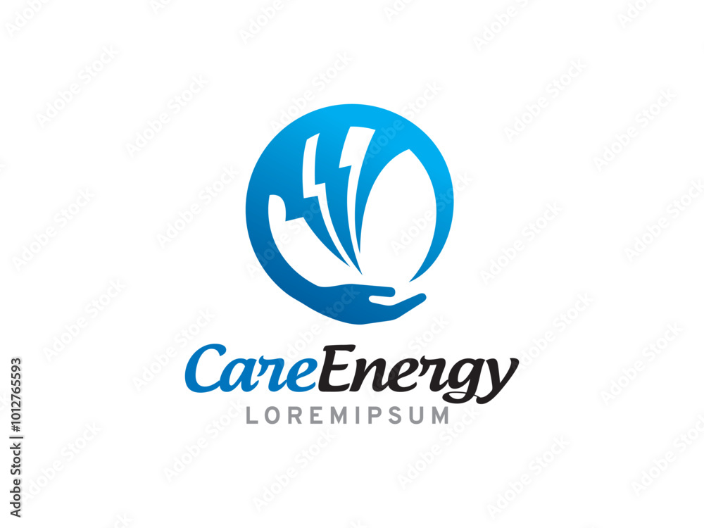 Care Energy logo symbol or icon template Care Energy logo symbol or icon template
