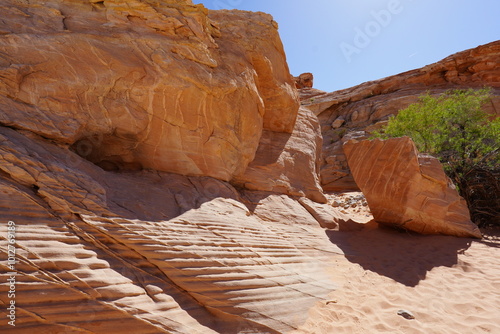 Canvas Print Valley Of Fire Nevada