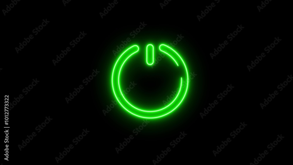 Power switch button with turn on off icons. Start and shutdown computer button. Power switch button with turn on off icons. Start and shutdown computer button.