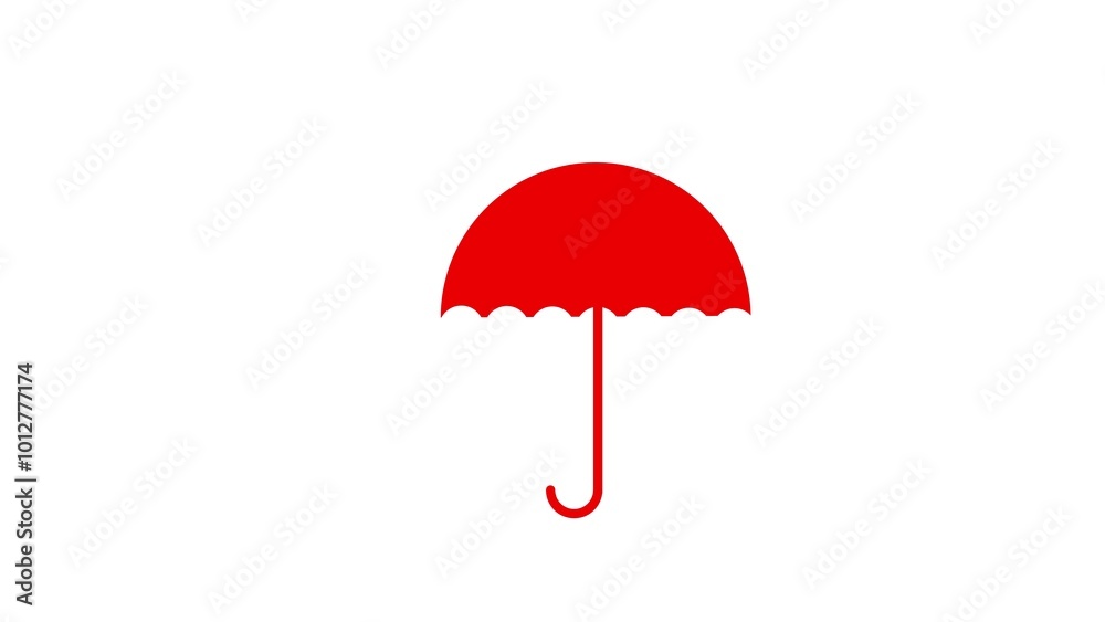 Rain umbrella icon. Water drop protection symbol. Raindrop signs. Rainy autumn symbols. Wet weather icons.