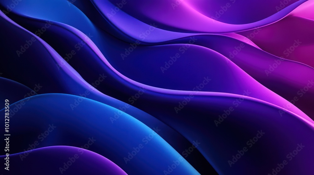 Obraz premium Abstract Wavy Background