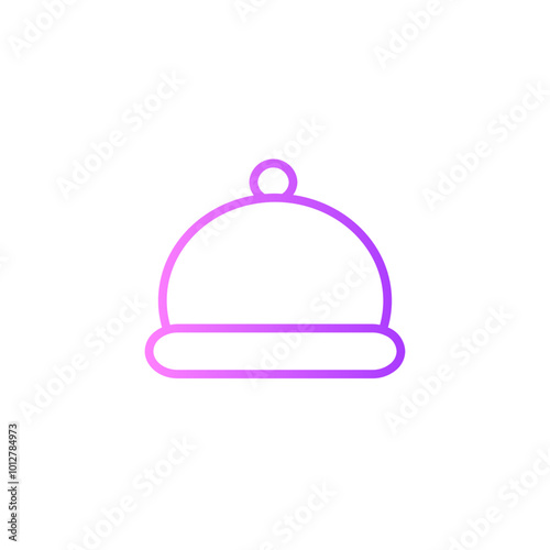 serving gradient icon