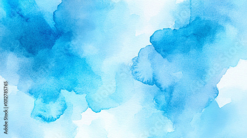  light blue watercolor background featuring subtle textures, evoking a sense of calm and tranquility. Ideal for conveying serenity, peace, and creativity in design projects