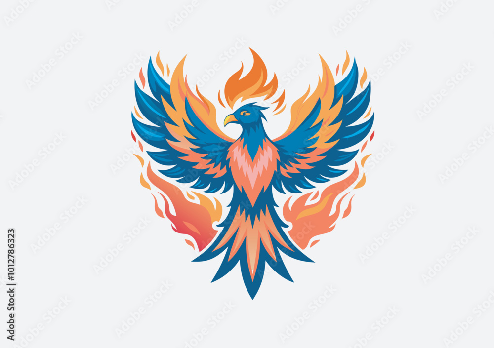Obraz premium Eagle Mascot logo vector illustration