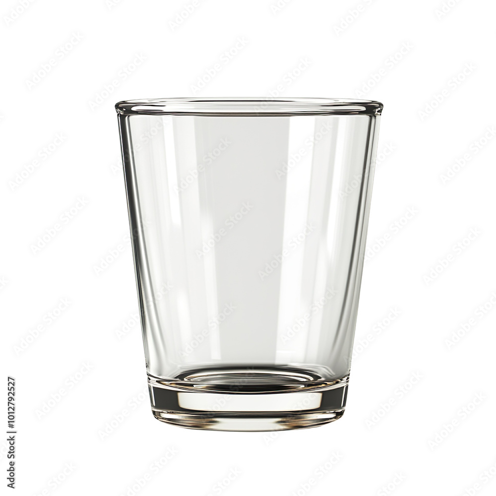 Clear glass cup isolated on transparent background Clear glass cup isolated on transparent background